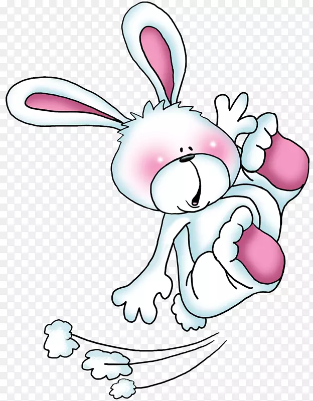 复活节兔子家养兔欧洲兔夹艺术-兔子