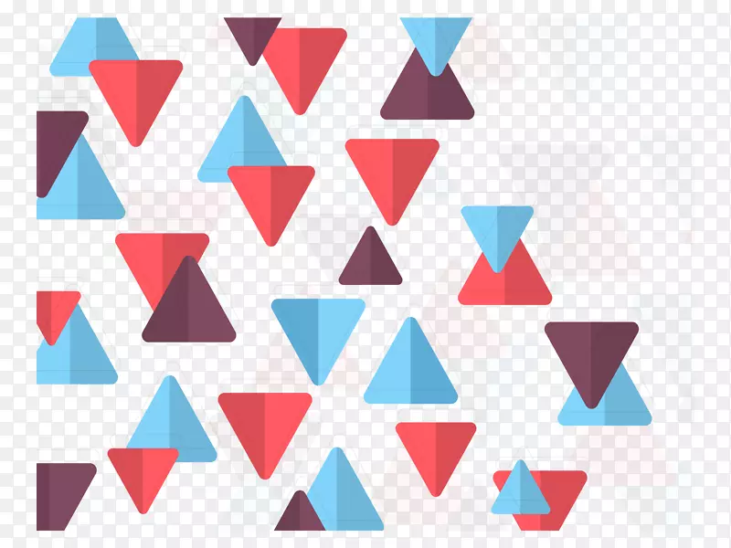 三角形几何剪贴画-三角形