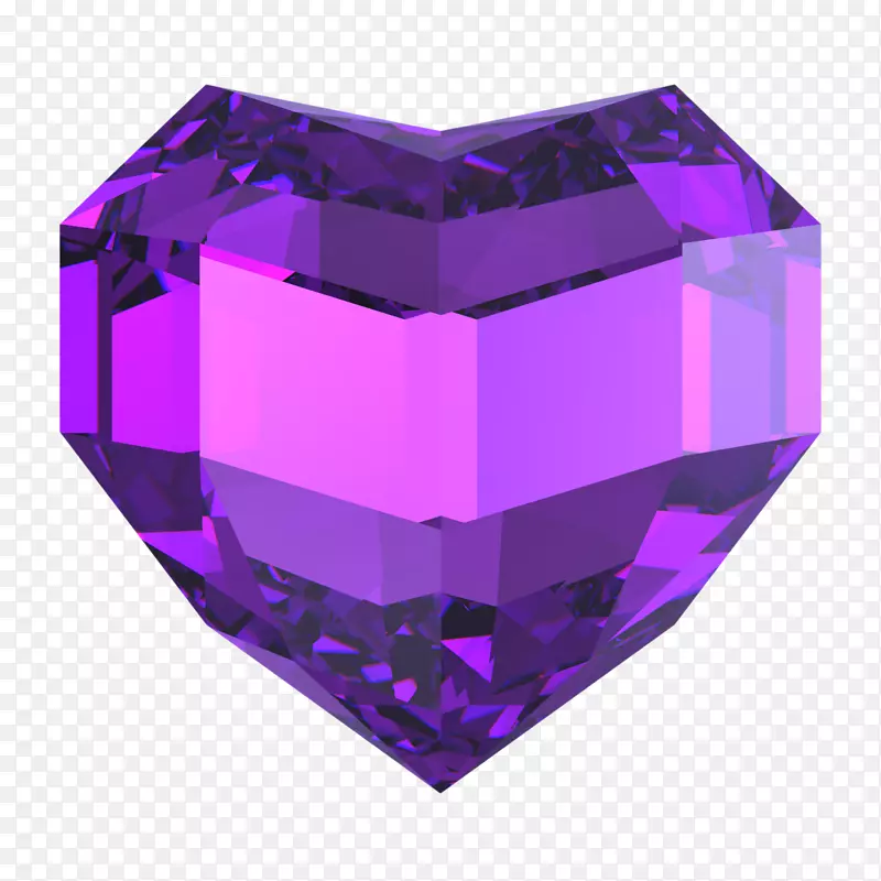宝石紫水晶封装的后记电脑图标.宝石