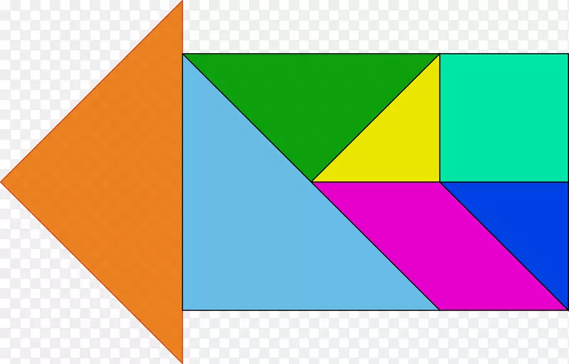 七巧板几何形状方形平行四边形