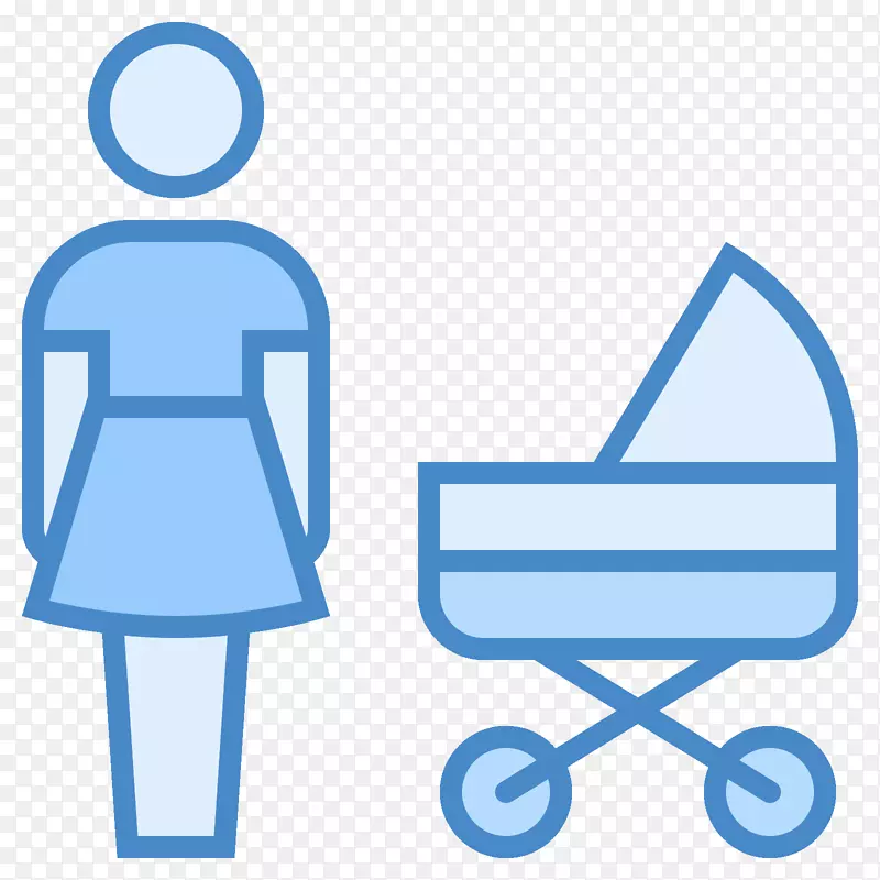 电脑图标家庭妇女怀孕儿童-家庭