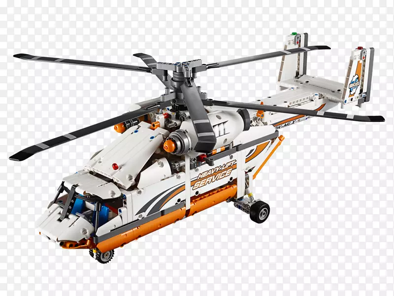 直升机旋翼乐高技术玩具-直升机