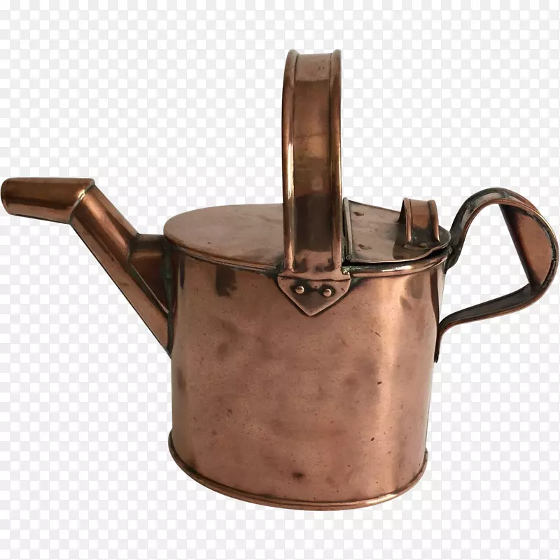 金属铜水壶
