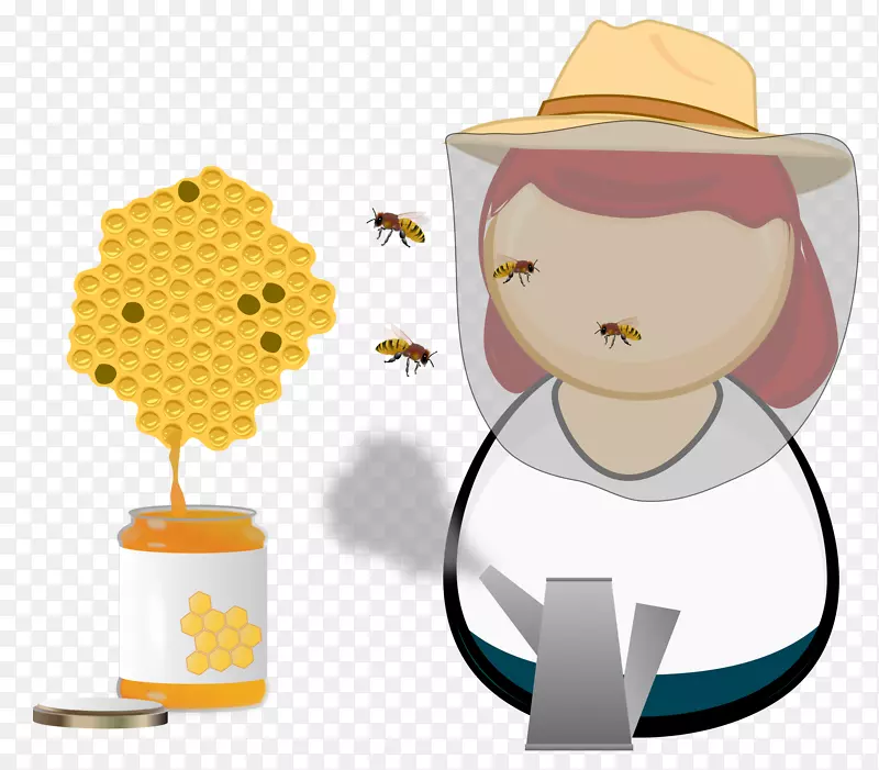 养蜂人蜂巢蜂夹艺术