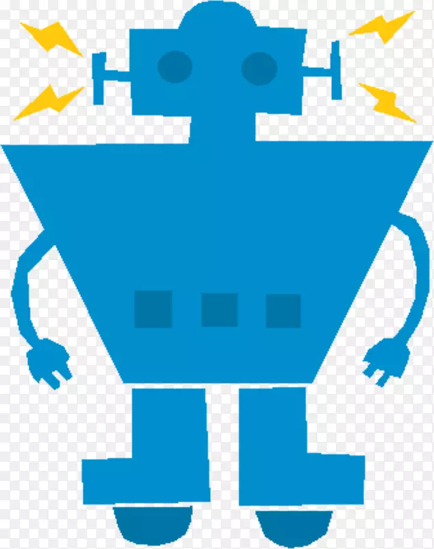 机器人电脑图标有机体剪贴画机器人