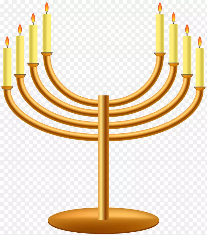 光明节犹太教剪贴画-犹太教