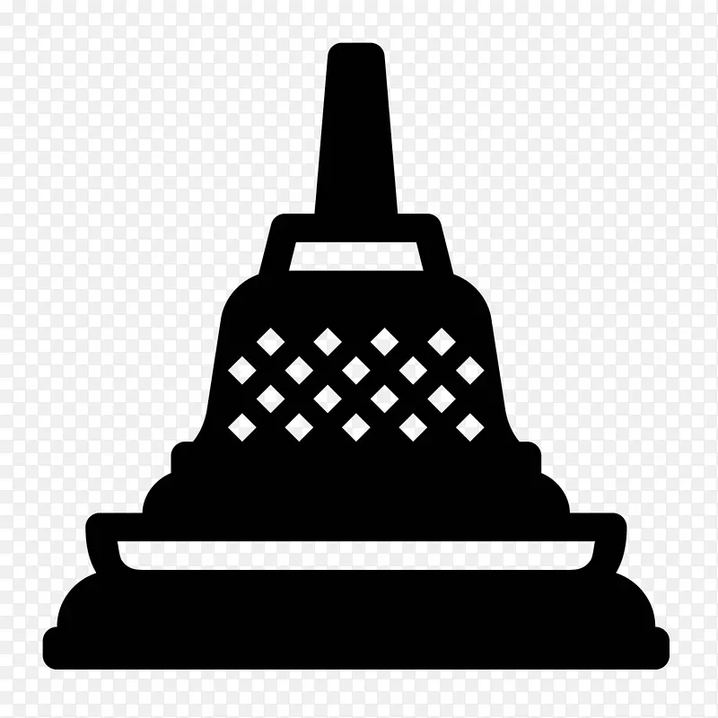 波罗布杜尔莲花庙计算机图标佛塔-寺庙