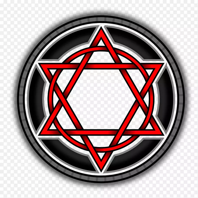 大卫犹太教的独角兽六角星-犹太教