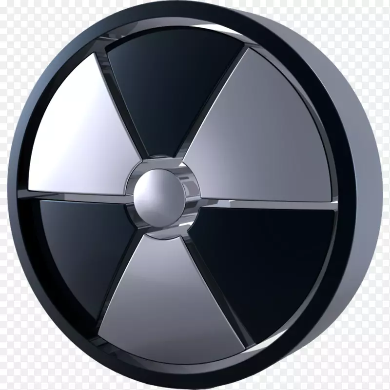 放射性衰变辐射符号计算机图标符号