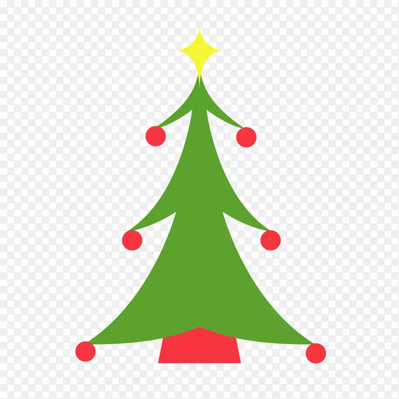 圣诞树，云杉，冷杉，圣诞节装饰，圣诞装饰品-圣诞树