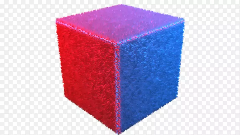 立方体搅拌器正方形双向散射分布函数红色立方体