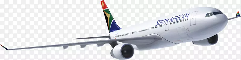 飞行飞机南非航空公司开普敦国际机场航空公司-飞机