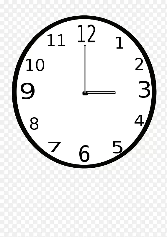新闸钟面向数字时钟剪辑艺术时钟