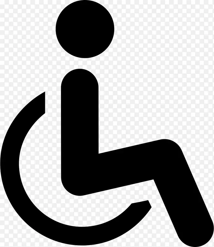 残疾轮椅无障碍国际标志-轮椅