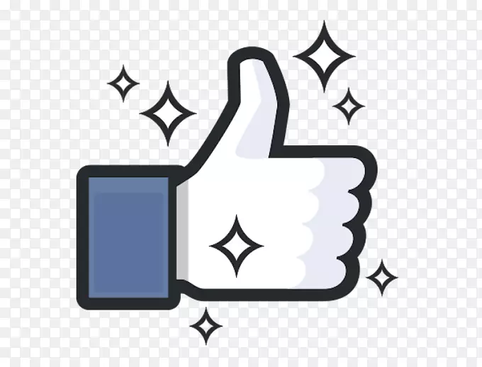 Facebook喜欢按钮拇指信号博客-Facebook