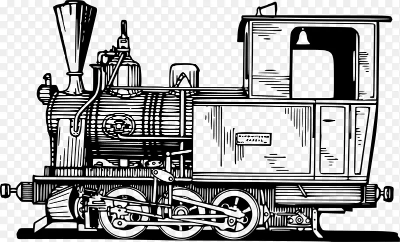 铁路运输蒸汽机车客车列车