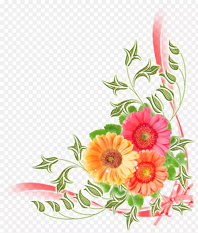 花卉绘画数字图像剪辑艺术-花卉