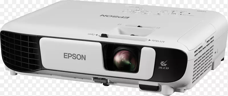 光多媒体投影仪3lcd超级视频图形阵列.光
