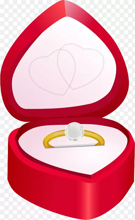 订婚戒指，结婚戒指，剪贴画.结婚戒指