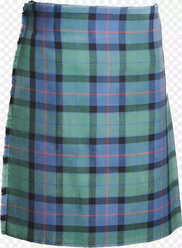 苏格兰短裙衬衫