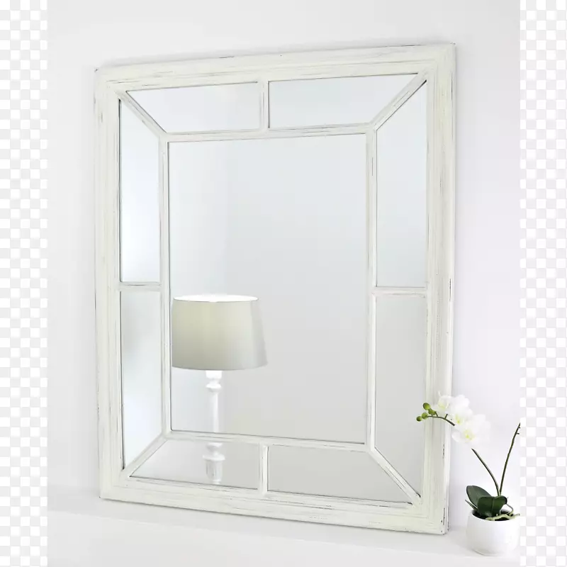 镜面窗玻璃矩形相框.镜子