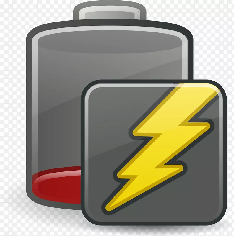 蓄电池充电器锂聚合物电池可充电电池剪辑艺术电池