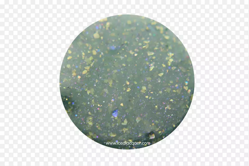 绿色绿松石闪闪发光的微软天蓝色圆圈
