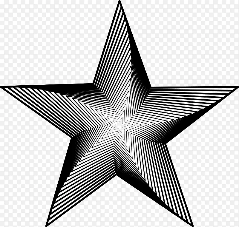 三维空间几何学彭罗斯三角剪贴画明星