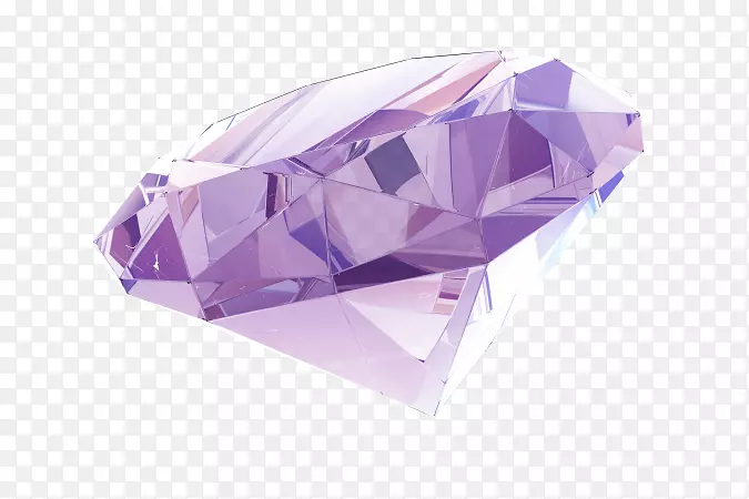 粉红钻石紫色薰衣草-钻石