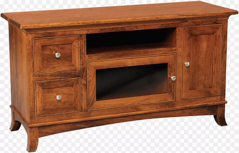 家具自助餐和餐具柜抽屉木材染色硬木古董