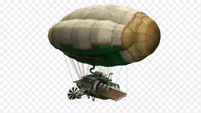 飞艇热气球舱-飞机