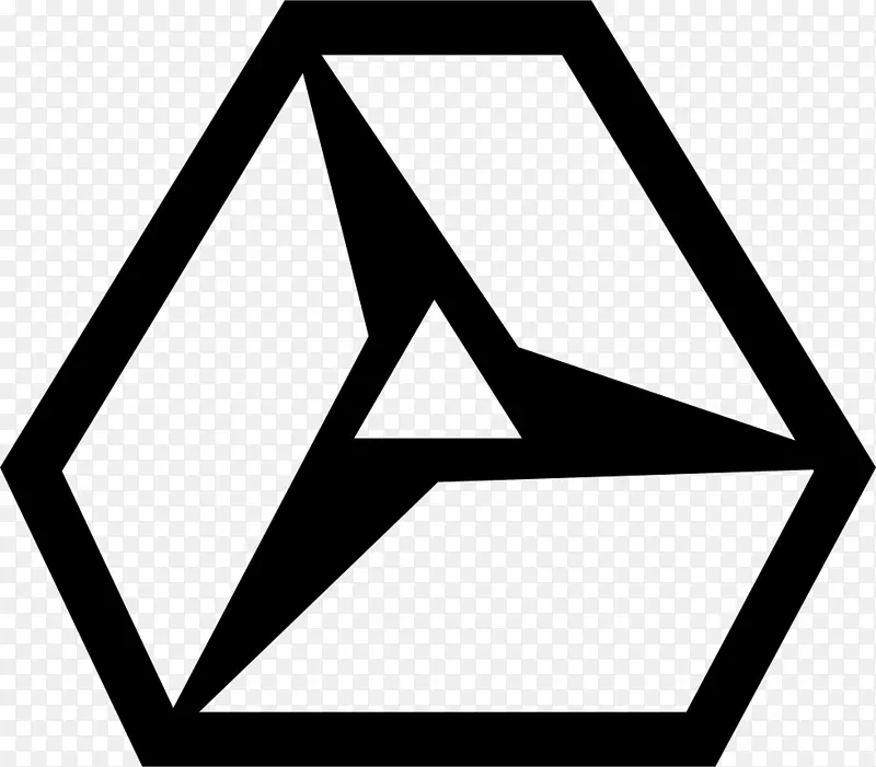 三角标志单色摄影.三角形