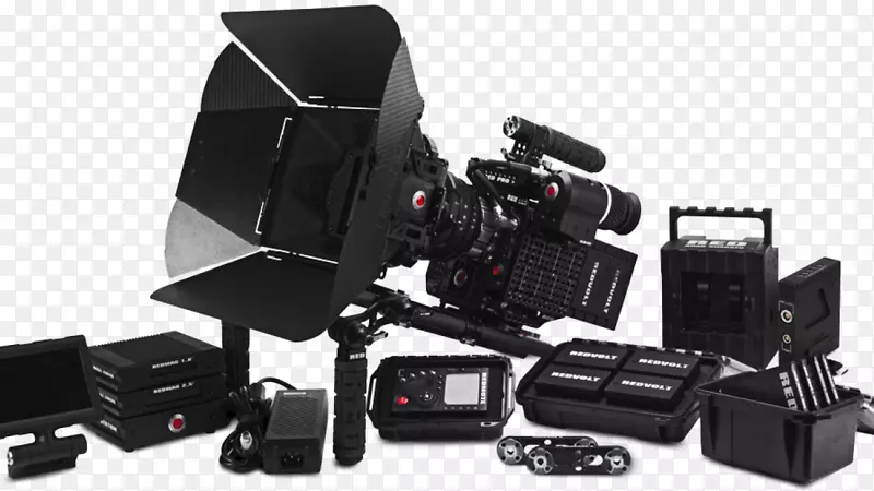 红色数码电影摄影机公司电影摄影-照相机