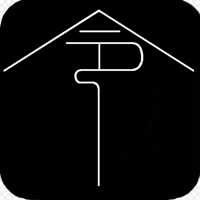 圆形标志区域角-圆