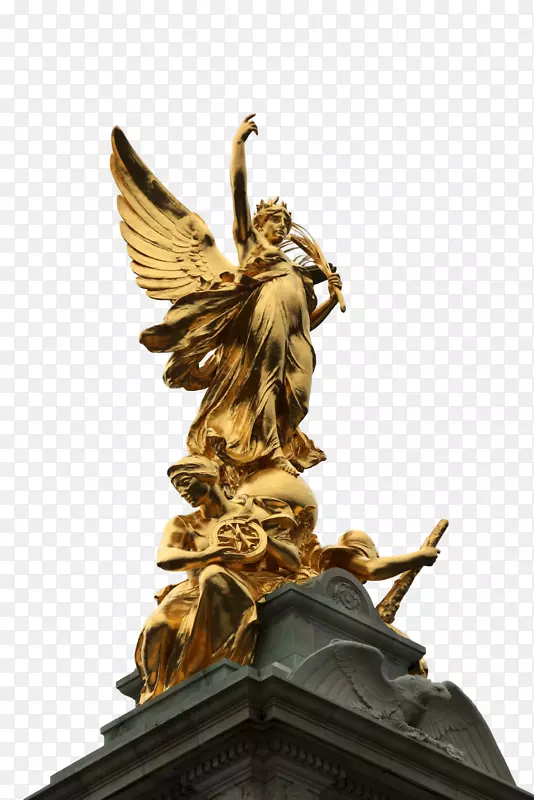 白金汉宫雕像，维多利亚纪念馆，伦敦萨默斯特的胜利