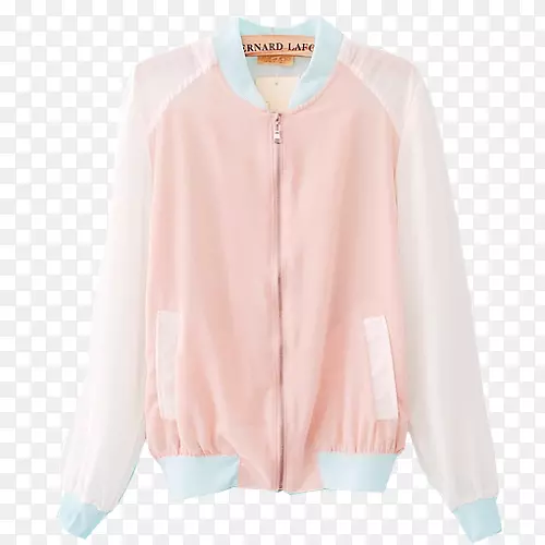 服装袖子衬衫粉红色实验室大衣.原宿风格