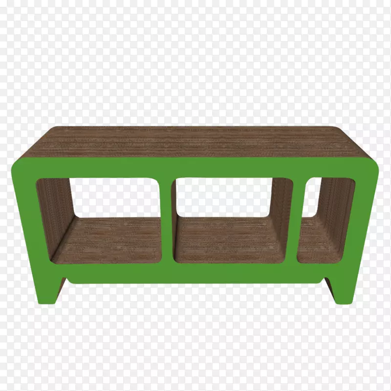 家具谷歌纸板咖啡桌自助餐和餐具.分层材料