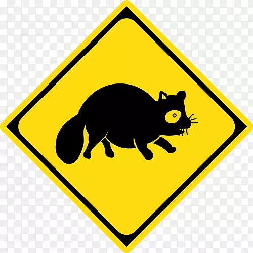 交通标志道警告标志学校地带-动物传媒