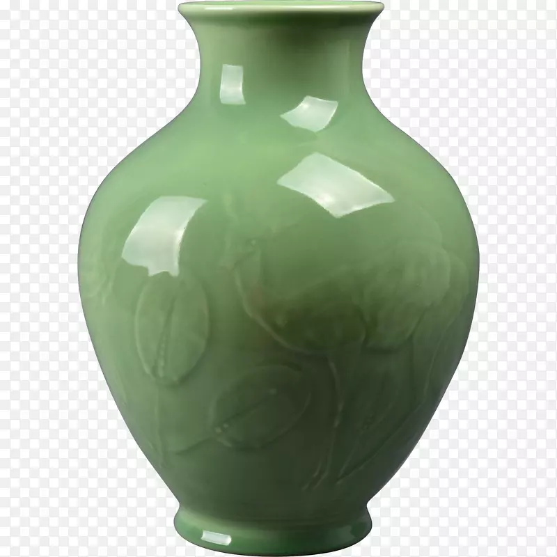 花瓶鲁克伍德陶器公司德英博物馆陶瓷釉花瓶