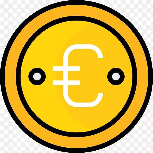 计算机图标金币货币欧元