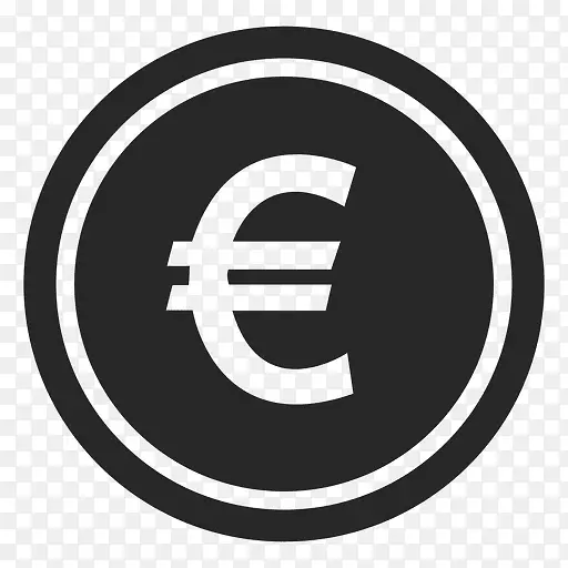 货币符号欧元符号货币袋-欧元