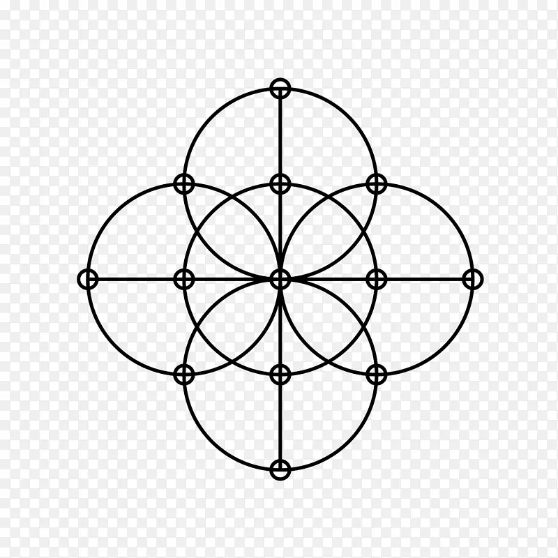 圆几何数学几何形状线圆