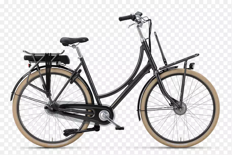 巴塔夫斯电动自行车城市自行车跨过框架-曼博