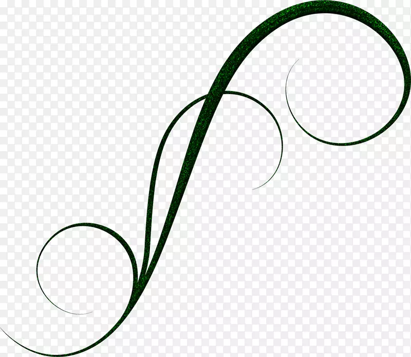 线条艺术叶圆植物茎夹艺术叶
