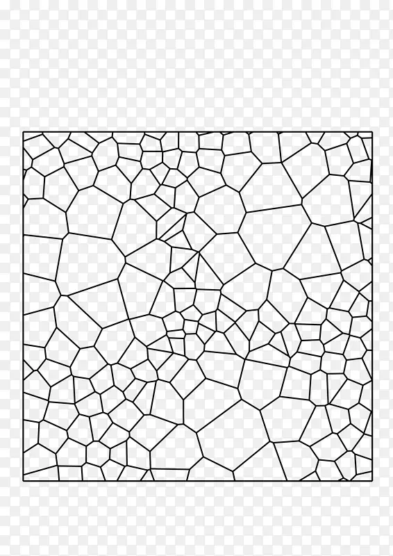 Voronoi图吸引子数学图点