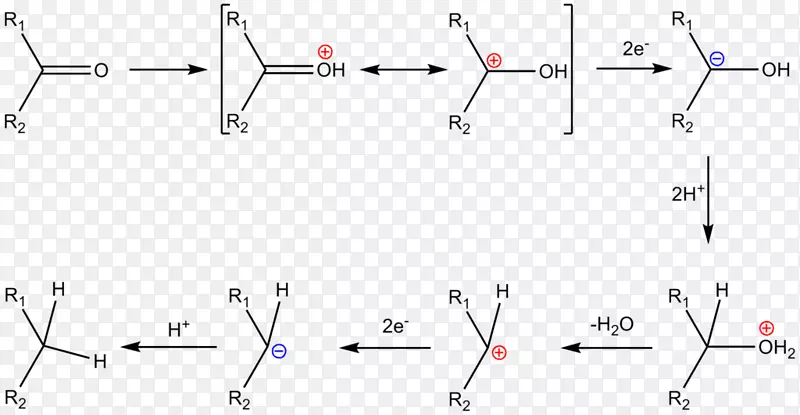 Clemmensen还原氧化还原醛酮有机化学-机理