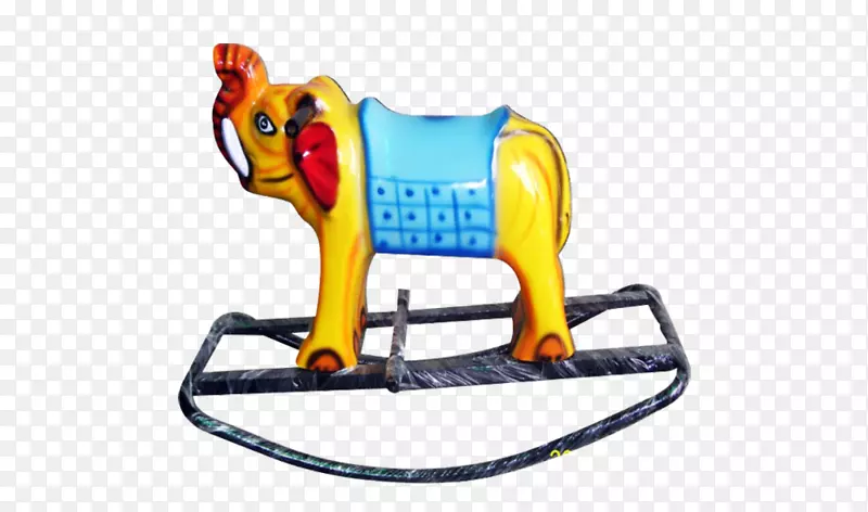 Bharat秋千和滑梯工业玩具儿童游乐场制造-骑大象