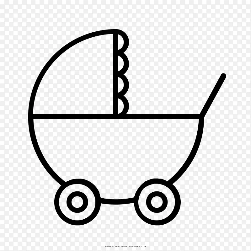 婴儿运输婴儿尿布绘图.生物制药彩色页