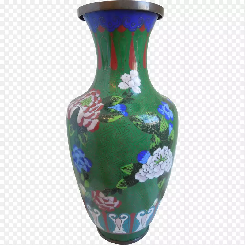 陶瓷钴蓝花瓶瓷制品花瓶