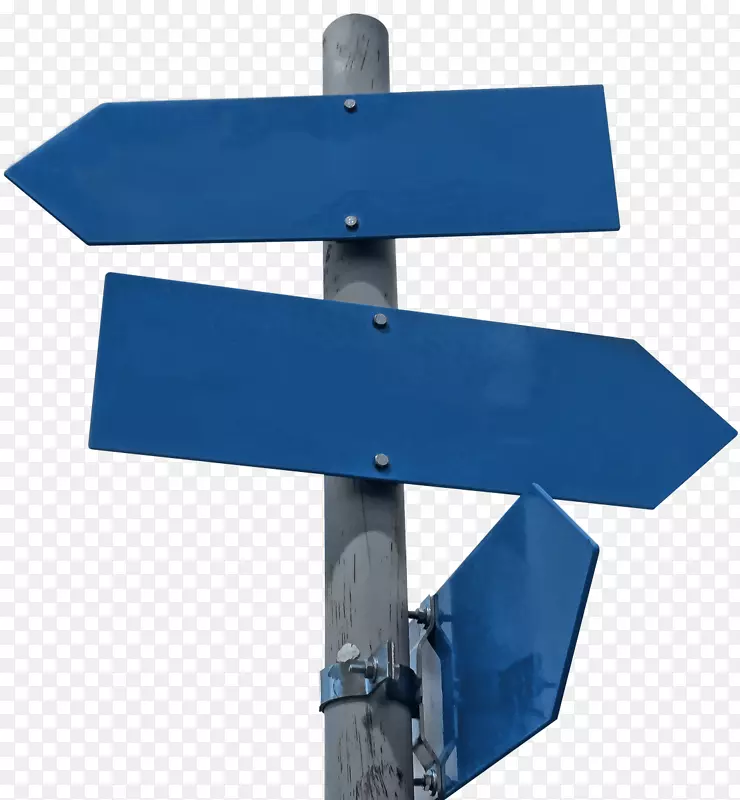 路标方向、位置或指示标志
